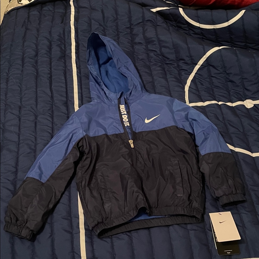 Nike Kids Two-Tone Blue Jacket